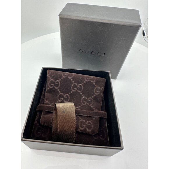 Gucci Abstract G Ring with GG Dust bag and Gucci Box - Size 4.25 - Picture 13 of 13